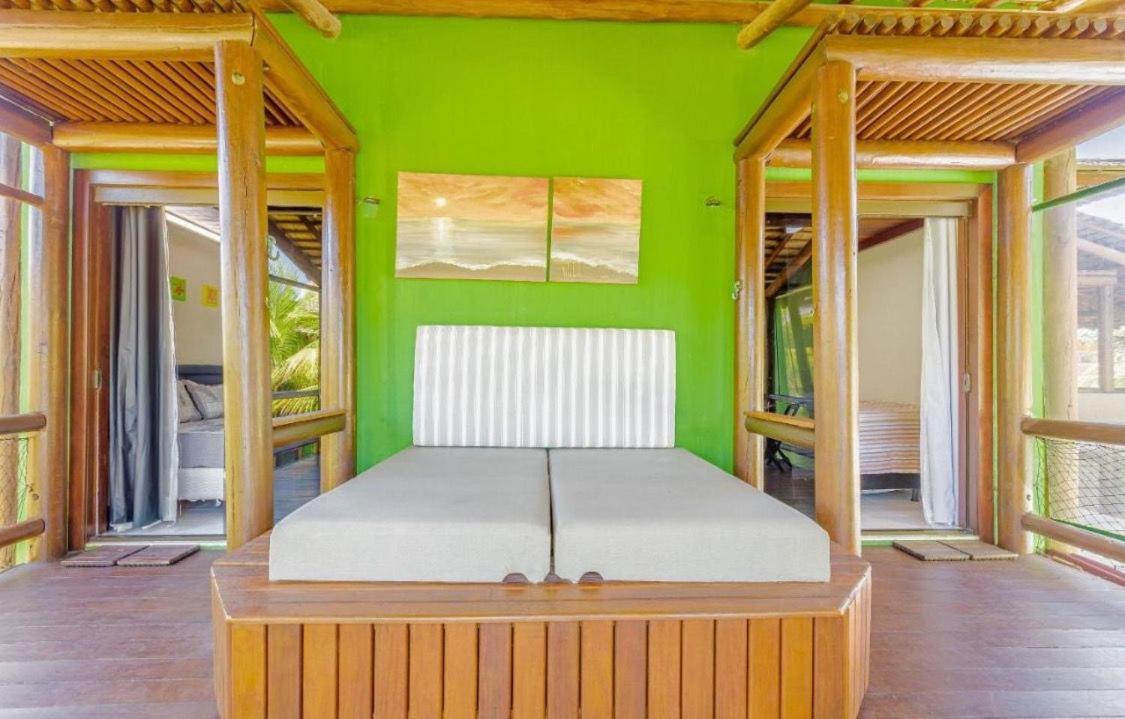 Cs15 Bangalo Duplex Frente Ao Mar Itacimirim Villa Camassari Exteriör bild