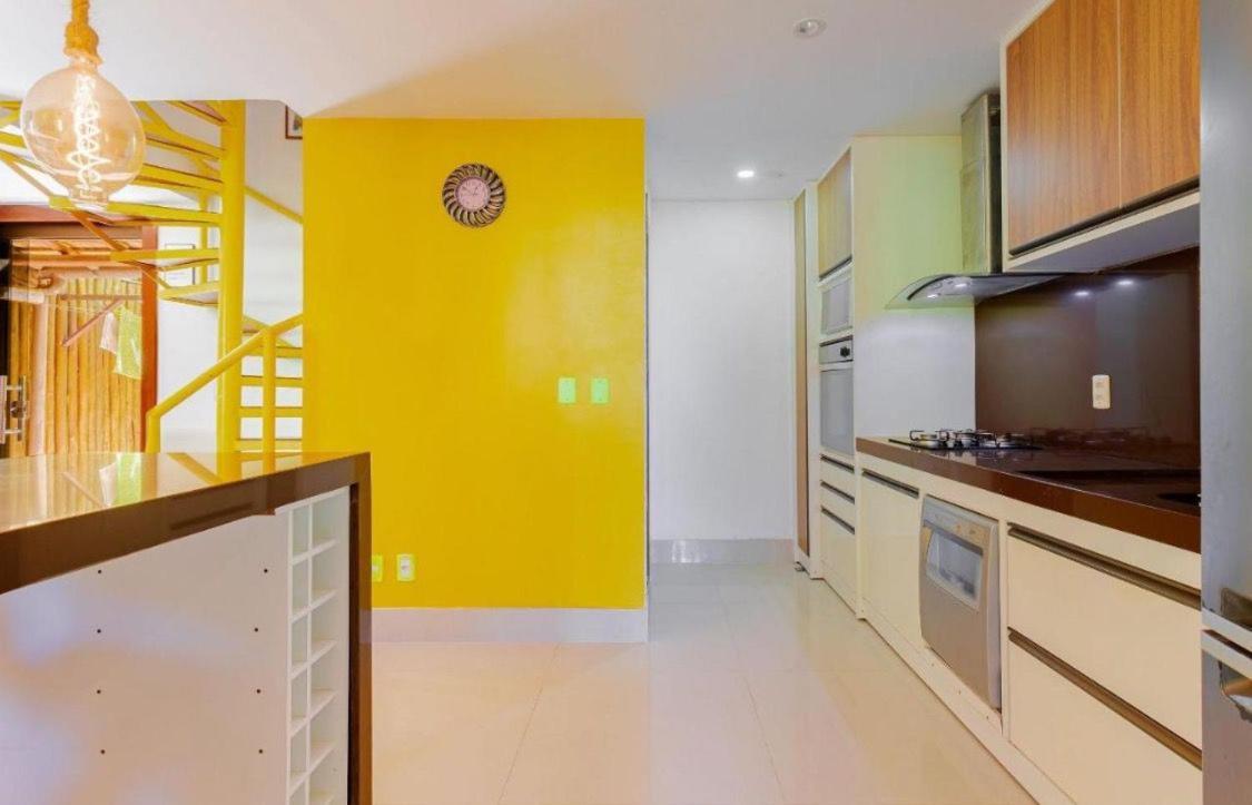 Cs15 Bangalo Duplex Frente Ao Mar Itacimirim Villa Camassari Exteriör bild