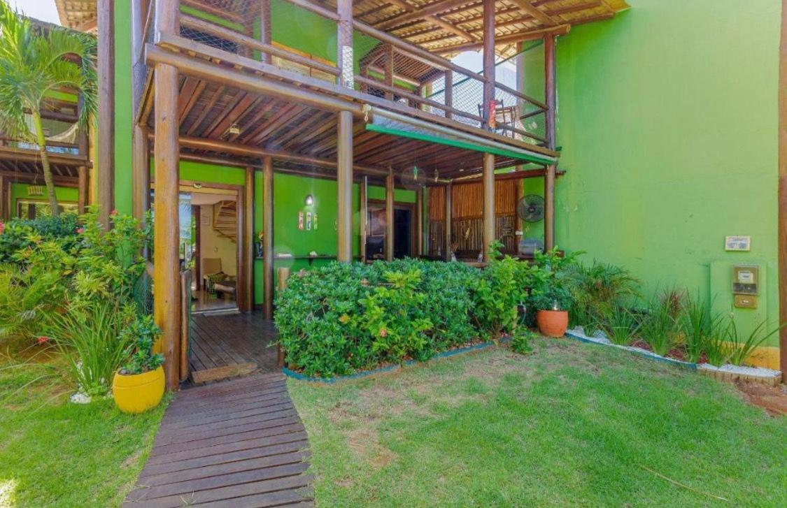Cs15 Bangalo Duplex Frente Ao Mar Itacimirim Villa Camassari Exteriör bild