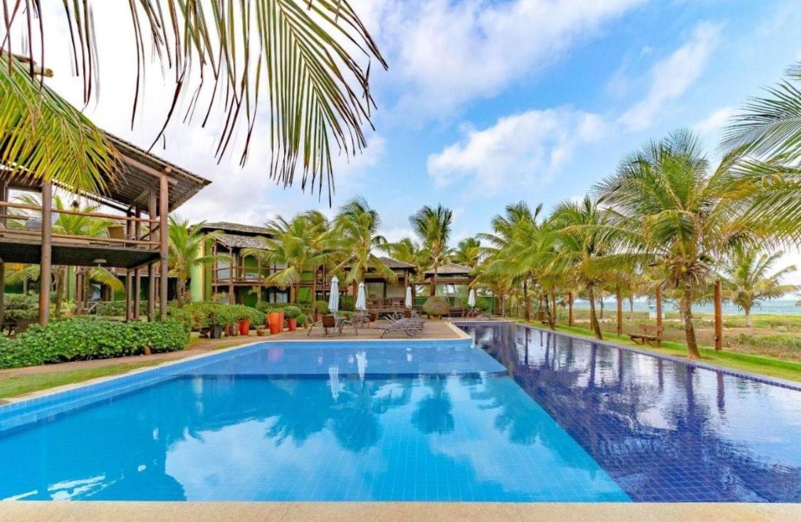 Cs15 Bangalo Duplex Frente Ao Mar Itacimirim Villa Camassari Exteriör bild