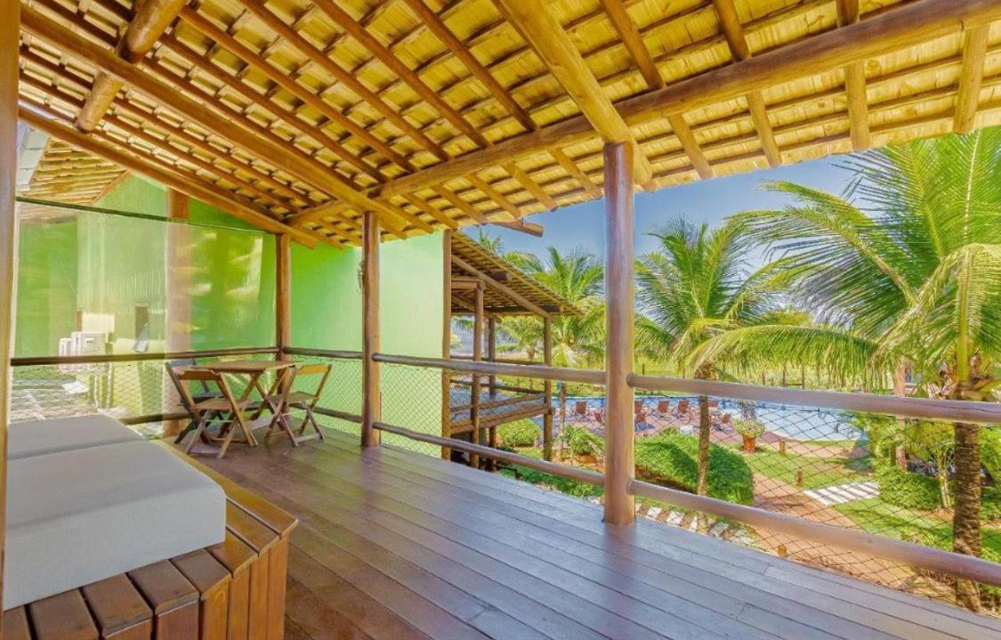 Cs15 Bangalo Duplex Frente Ao Mar Itacimirim Villa Camassari Exteriör bild