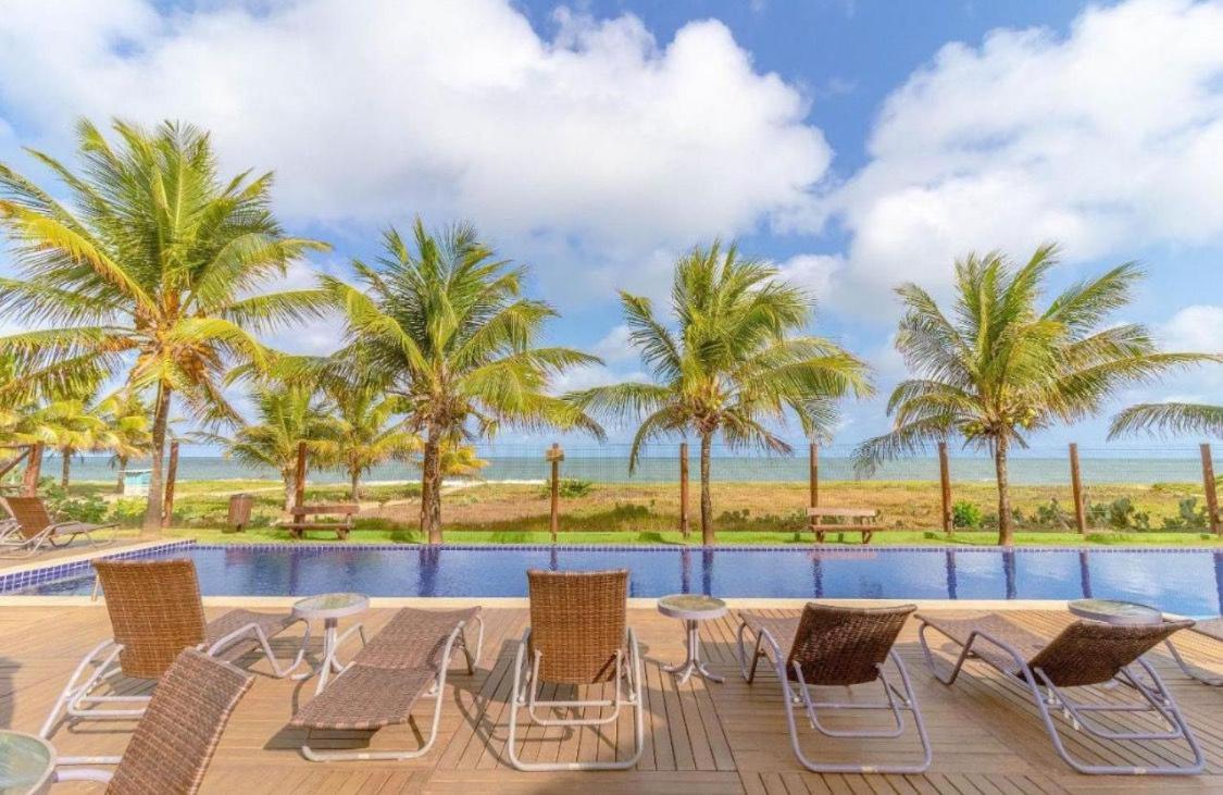 Cs15 Bangalo Duplex Frente Ao Mar Itacimirim Villa Camassari Exteriör bild