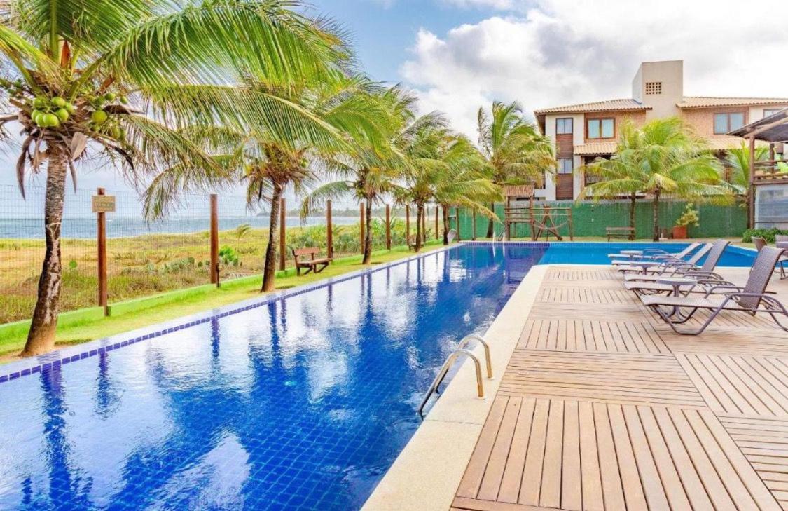 Cs15 Bangalo Duplex Frente Ao Mar Itacimirim Villa Camassari Exteriör bild