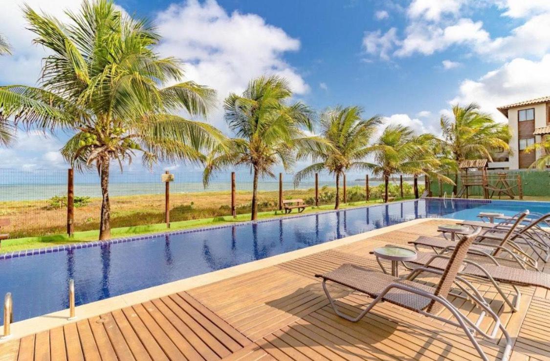 Cs15 Bangalo Duplex Frente Ao Mar Itacimirim Villa Camassari Exteriör bild